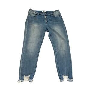 Flying Monkey Button Fly Jeans, size 32